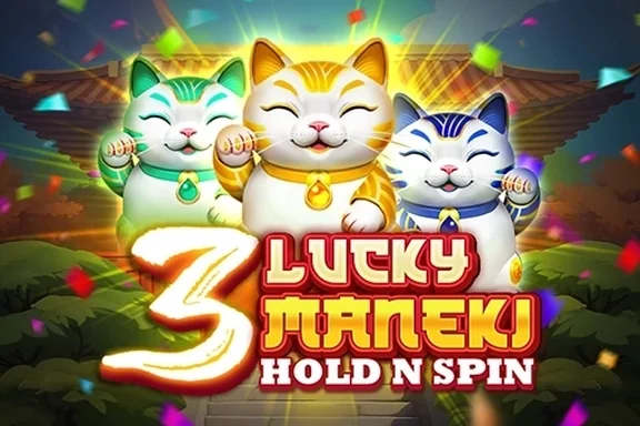 Capa do slot 3 Lucky Maneki Hold N Spin