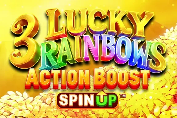 Capa do slot 3 Lucky Rainbows Action Boost SpinUP
