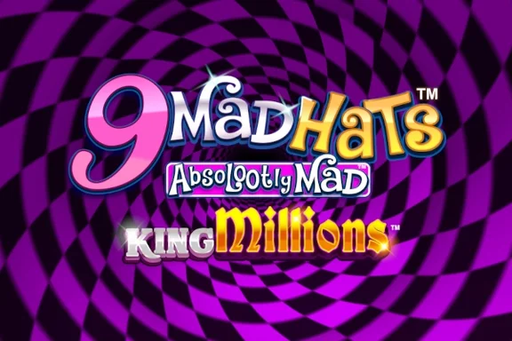 Capa do slot 9 Mad Hats King Millions